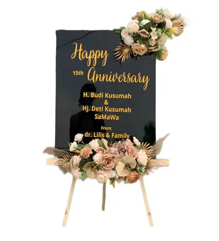 Papan Bunga Akrilik Belung